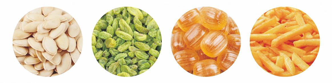 application de la peseuse associative avancée application of advanced multihead weigher