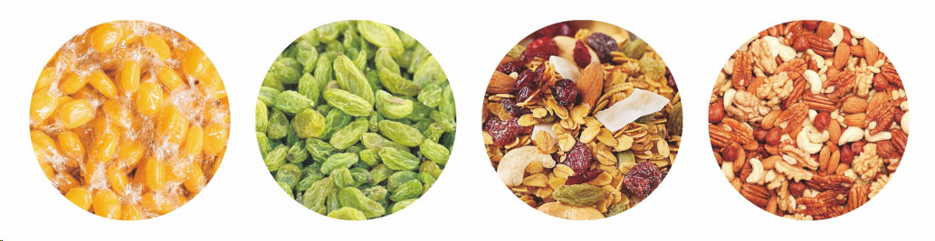 Modo de mezcla de alta velocidad Escala de combinación estándar de 20 cabezas para mezclar nueces High Speed Mixing Mode Standard 20 Head Combination Scale for Mixing Nuts