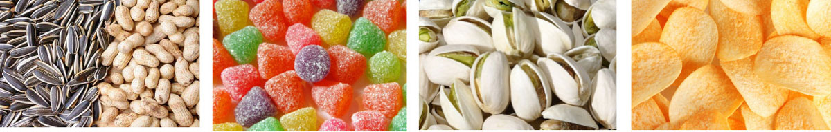 آلة وزن وتغليف أوتوماتيكية بالكامل مع ميزان متعدد الرؤوس للأغذية Fully Automatic Combined Weighing and Packaging Machine with Multihead Weigher for Food